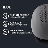 Olympic Sportswear Alpina sports urban helm idol 52-56 mat grijs - thumbnail
