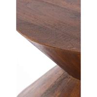 Light & Living Bijzettafel 'Larus' Mangohout, 40cm, kleur Bruin - thumbnail