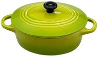 Haute Cuisine Cocotte Mini Ovaal Groen - 17 cm - thumbnail