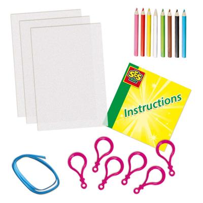 SES Creative Krimpfolie Sleutelhangers SES Creative Krimpfolie Sleutelhangers