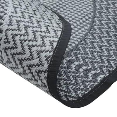 VidaXL Buitenkleed arakil ø 200 cm polypropeen grijs