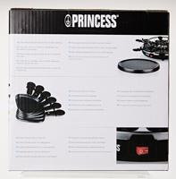 Princess 162725 Gourmetset/Raclette 6 Persoons Zwart - thumbnail