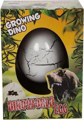 Dinoworld Dinosaurus Groei- Ei, 6cm