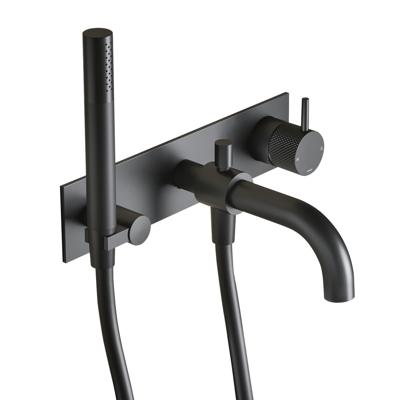 Inbouw Douche/Badmengkraan Hotbath Cobber X Met Automatische Omstel Mat Zwart Inbouw Douche/Badmengkraan Hotbath Cobber X Met Automatische Omstel Mat Zwart