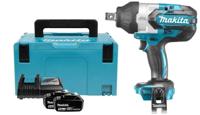 Makita DTW1001RTJ Accu slagmoersleutel 1050Nm 3/4" frictiering 18V 5.0Ah in Mbox - thumbnail