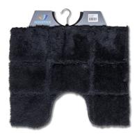 Wicotex toilet ruit zwart 50x60 cm - thumbnail