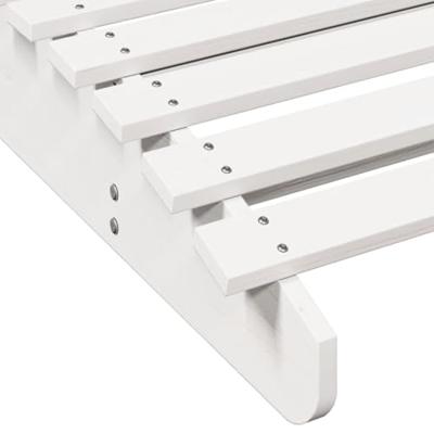 Ligbed 205x80x31,5 cm massief grenenhout wit Ligbed 205x80x31,5 cm massief grenenhout wit