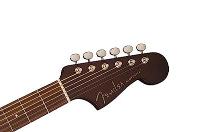 Fender Newporter Player Natural WN Gold Pickguard elektrisch-akoestische westerngitaar