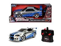 JADA TOYS 253206007 Fast&Furious RC Nissan Skyline GTR 1:16 RC modelauto voor beginners Elektro Straatmodel - thumbnail