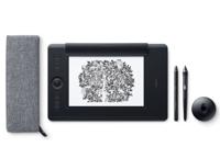 atFoliX Kunststof Gepantserde Glasfolie compatibel met Wacom Intuos Pro Paper Edition M Glasfolie, 9H Hybrid-Glass FX Gepantserd Glas van Kunststof - thumbnail