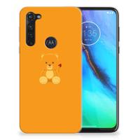 Motorola Moto G Stylus Telefoonhoesje met Naam Baby Beer - thumbnail