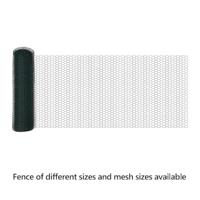 VidaXL Hexagon hek groen 0,4 x 100 m pvc - thumbnail