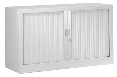 Roldeurkast, ft 69,5 x 120 x 43 cm, lichtgrijs