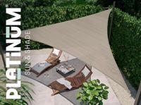 Platinum | Coolfit Schaduwdoek Driehoek 360 x 360 x 360 cm | Antraciet - thumbnail