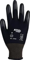 Asatex handschoen | maat 7 zwart | polyamide m. soft-polyurethaan | polyamide m. soft-polyurethaan | 12 paar - 3709/7 3709/7 - thumbnail