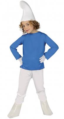 Smurf kostuum kind blauw
