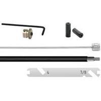 Versnellingskabelset 4/7/8-speed Elvedes Nexus 1700 / 2250 mm RVS - zwart (op kaart)