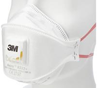 3M Aura Comfort Cool Flow stofmasker, FFP3, met ventiel, pak van 2 stuks - thumbnail