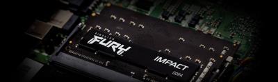 Kingston FURY Impact Werkgeheugenmodule voor laptop DDR4 32 GB 1 x 32 GB ECC 3200 MHz 204-pins SO-DIMM CL20 KF432S20IB/32