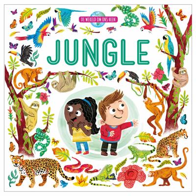 Rebo Publishers Kartonboek de wereld om ons heen - jungle