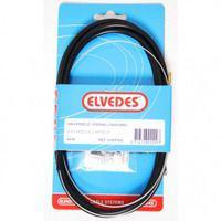 Versnellingskabelset Elvedes 1700 / 2250 mm universeel Sturmey Archer verzinkt - zwart (op kaart) - thumbnail