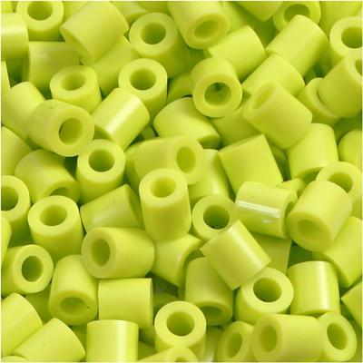 NABBI Strijkkralen, afm 5x5 mm, gatgrootte 2,5 mm, medium, lime green (32241), 6000 stuk/ 1 doos