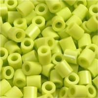 NABBI Strijkkralen, afm 5x5 mm, gatgrootte 2,5 mm, medium, lime green (32241), 6000 stuk/ 1 doos - thumbnail