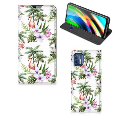Motorola Moto G9 Plus | Hoesje maken | Flamingo Palms Motorola Moto G9 Plus | Hoesje maken | Flamingo Palms