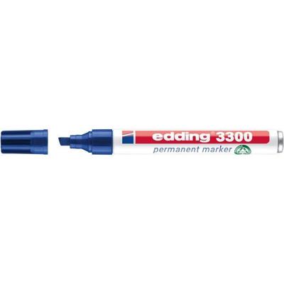 Viltstift edding 3300 schuin 1-5mm blauw | 10 stuks