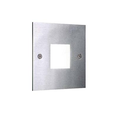 Brumberg 0P3930WW 0P3930WW LED-wandinbouwlamp LED 1 W RVS Brumberg 0P3930WW 0P3930WW LED-wandinbouwlamp LED 1 W RVS