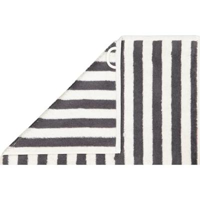 Cawö Cawo Studio Streifen 6252 Handdoek 50x100 anthrazit