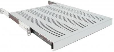 Intellinet 712323 19 inch 1 HE Uittrekbaar Geschikt voor kastdiepte: vanaf 600 mm Grijs