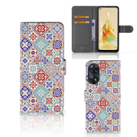 OPPO Reno8 T 4G | Bookcase | Tiles Color - thumbnail