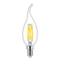 PHILIPS - LED Lamp E14 - MASTER LED E14 Gebogen-Tip Kaars Filament Helder 3.4W 470lm - 922-927 Dim to Warm 2200K-2700K - Beste Kleurweergave - Dimbaar | Vervangt 40W - thumbnail