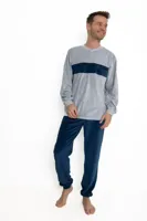 Outfitter velours heren pyjama - Ted - Warme winter pyjama - thumbnail