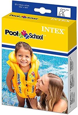 Intex geel kinder zwemvest