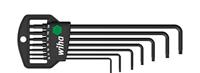 Wiha Stiftsleutelset | in Classic houder | TORX® | MagicSpring® | 8-delig | chemisch gezwart - 33753 - 33753 - thumbnail