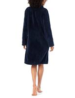 Schiesser Schiesser Dames Badjas 178417 dark blue M 40/42 - thumbnail