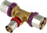 Bonfix Perskoppeling - 3x Alu-pers - T-koppeling - verlopend - 26 x 16 x 26mm - thumbnail