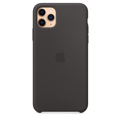 Apple silicone case iPhone 11 Pro Max black