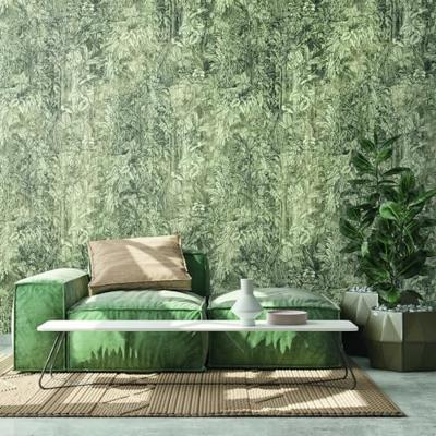 Livingwalls The Wall II - Groen - Floral - 393131