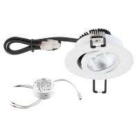 EVN PC20D90140 EVN Lichttechnik LED-inbouwlamp LED LED vast ingebouwd 8.4 W Wit - thumbnail