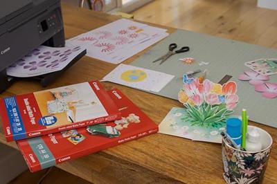 Canon MP-101 D 7x10 . 20 vel double sided mat paper. 240 g