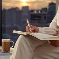 Parker IM Monochrome balpen Champagne, medium, giftbox - thumbnail