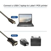 ACT AC6002 USB-C naar Serieel Adapter - thumbnail