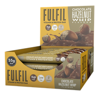 Fulfil Vitamin & Protein Bar Chocolate Hazelnut Whip (15 x 55 g) - thumbnail