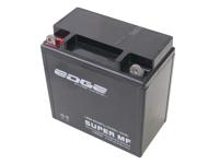 Accu Edge 12N9-BS Piaggio/Vespa/Gilera (MF) YB9B (met gelvulling) - thumbnail