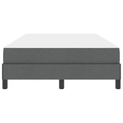 Boxspring bed Anders Donkergrijs 120 x 200 cm Stof