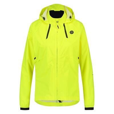 Compact Regenjas Commuter Dames Hi-vis