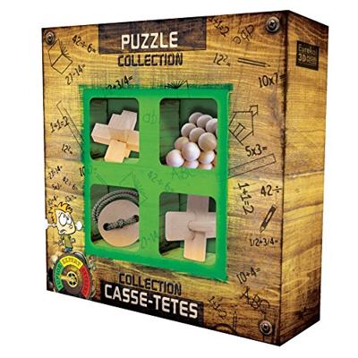 Eureka houten breinpuzzels junior, 4st.